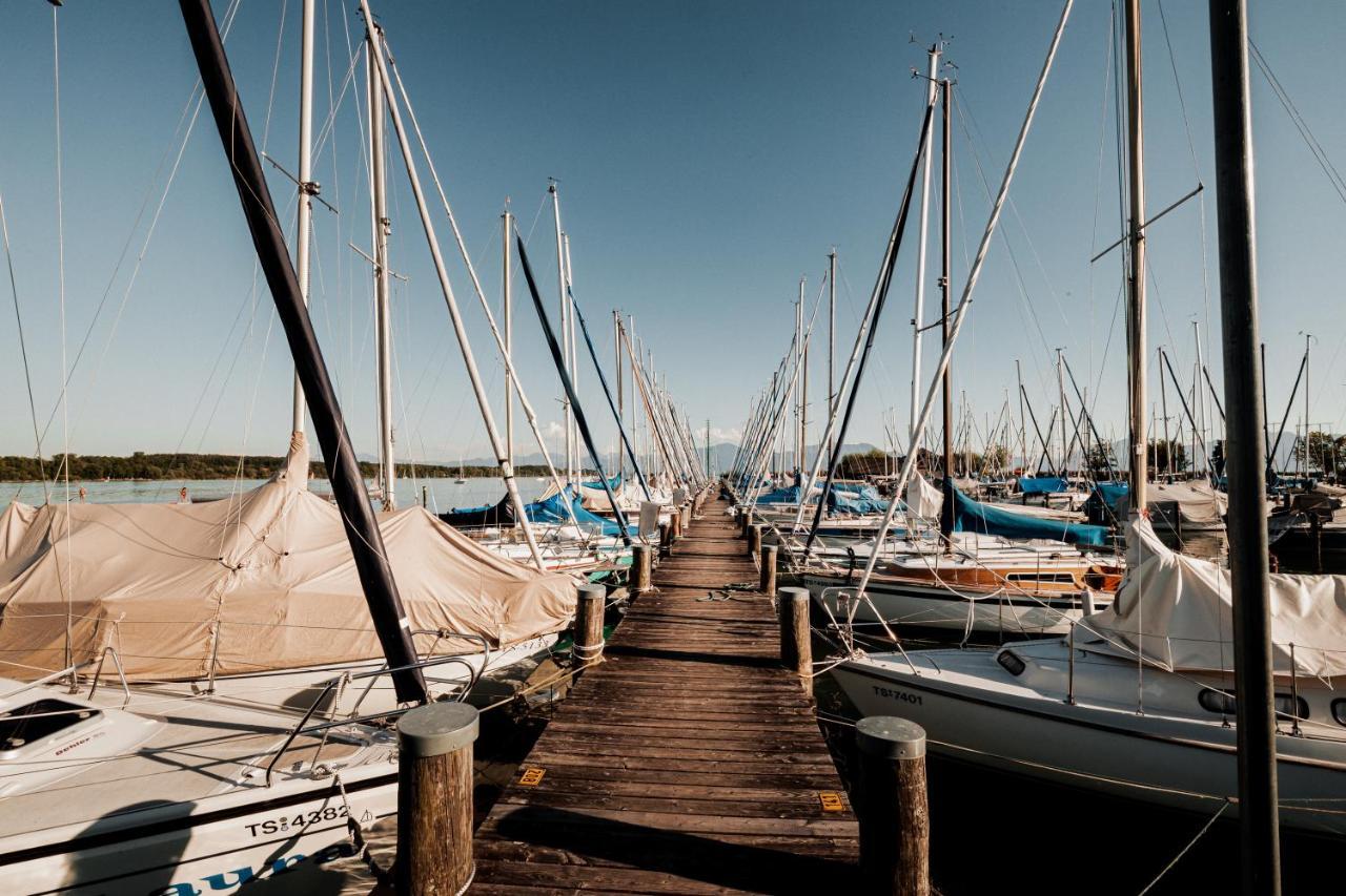 Chiemsee Ferienwohnung Gartenblick Prien am Chiemsee Εξωτερικό φωτογραφία